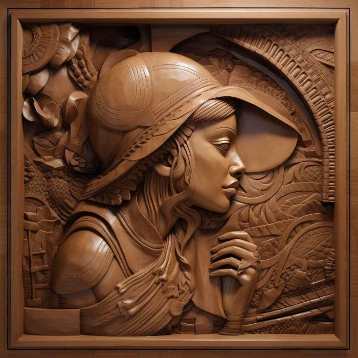 نموذج ثلاثي الأبعاد لآلة CNC 3D Art 